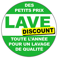 Laverie automatique à prix discount, petits prix toute l'année pour un lavage et un séchage de qualité